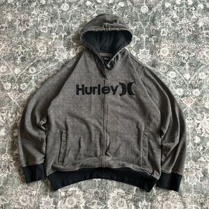 Vintage Y2K Hurley Zip-Up Hoodie
